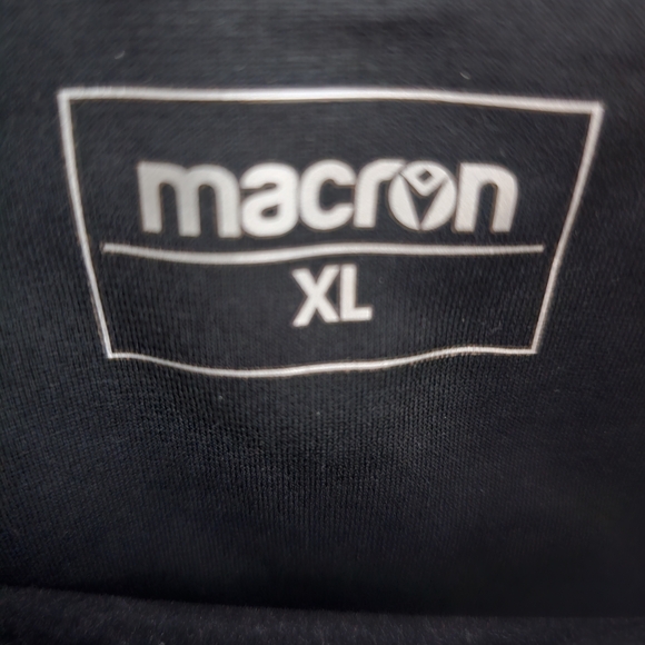 MACRON Black Athletic Top - Picture 4 of 7